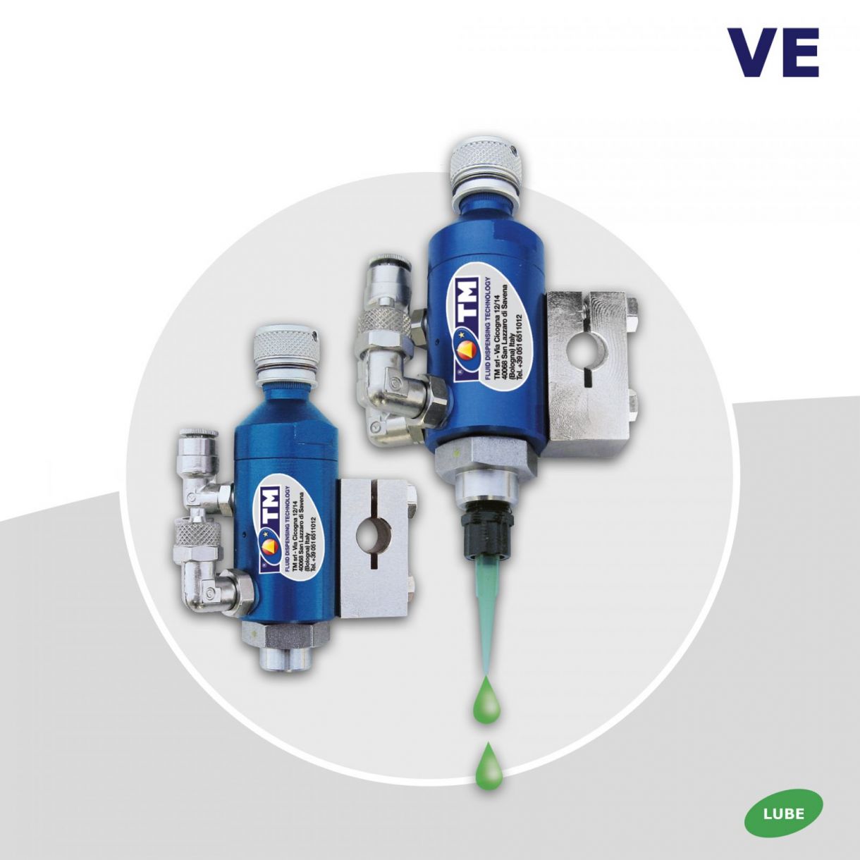 NEEDLE DISPENSING VALVES FOR LOW-MEDIUM VISCOSITY FLUIDS (VE)